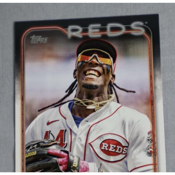 2024 Topps Flagship #CTCSP-1 Elly De La Cruz RC SP Companion Card - Reds - Picture 3 of 4